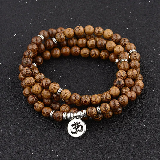 Multilayer Tibetan Buddhist Rosary Bracelet