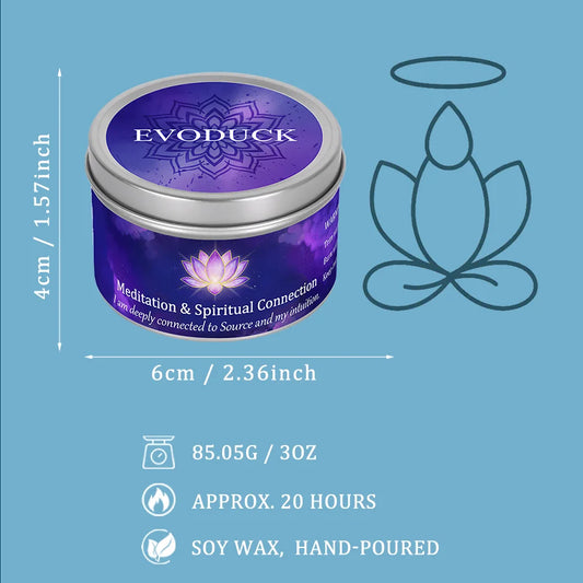 Divine Guidance Crystal Candle