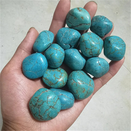 Natural Blue Turquoise Crystal