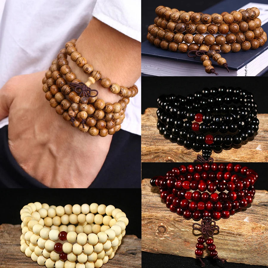 Multilayer Tibetan Buddhist Rosary Bracelet