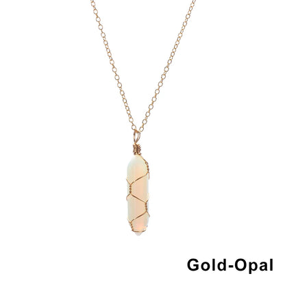 Ethereal Point Crystal Necklace