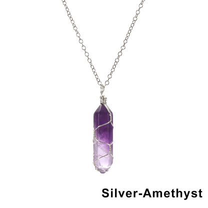 Ethereal Point Crystal Necklace