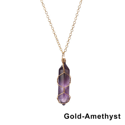 Ethereal Point Crystal Necklace