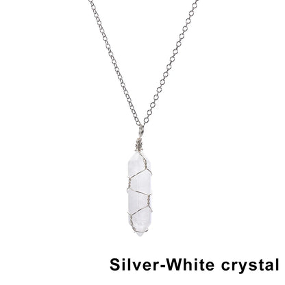 Ethereal Point Crystal Necklace