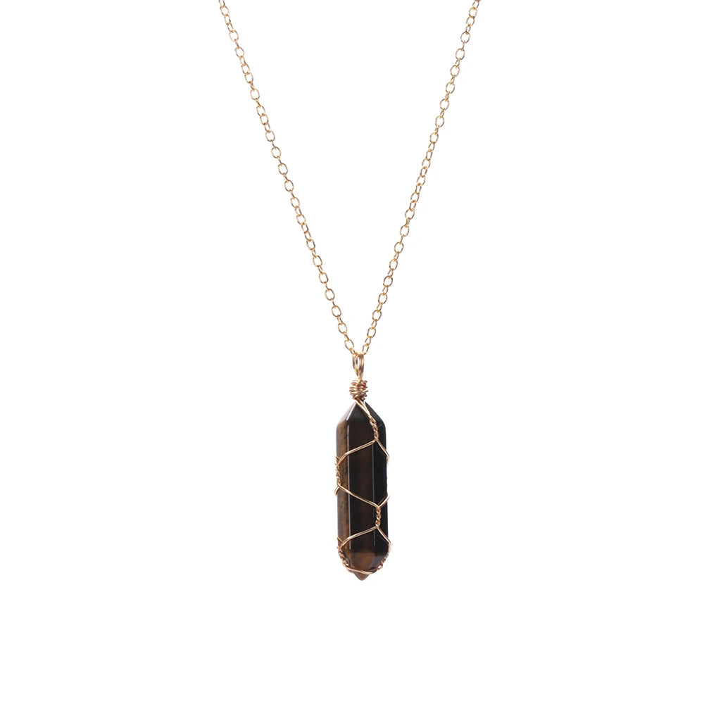 Ethereal Point Crystal Necklace