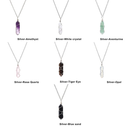 Ethereal Point Crystal Necklace