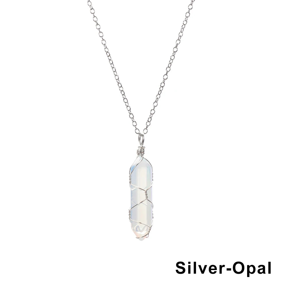Ethereal Point Crystal Necklace