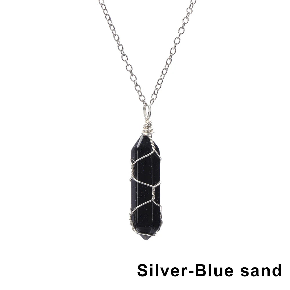 Ethereal Point Crystal Necklace