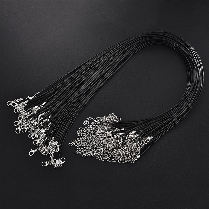 Black Leather Chain