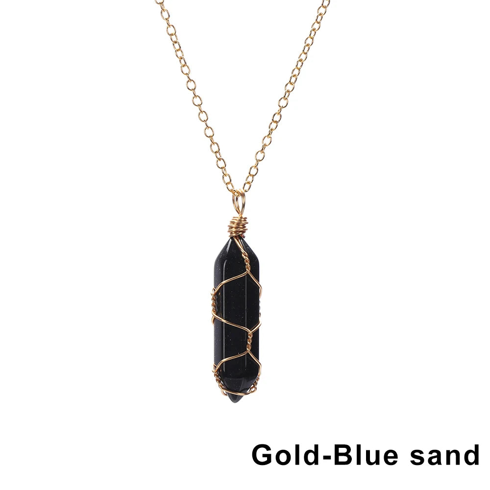 Ethereal Point Crystal Necklace