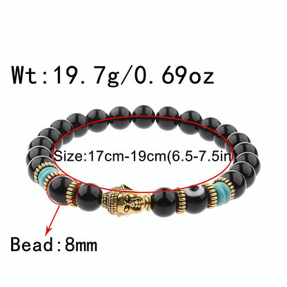 Buddha Evil Eye Bracelet