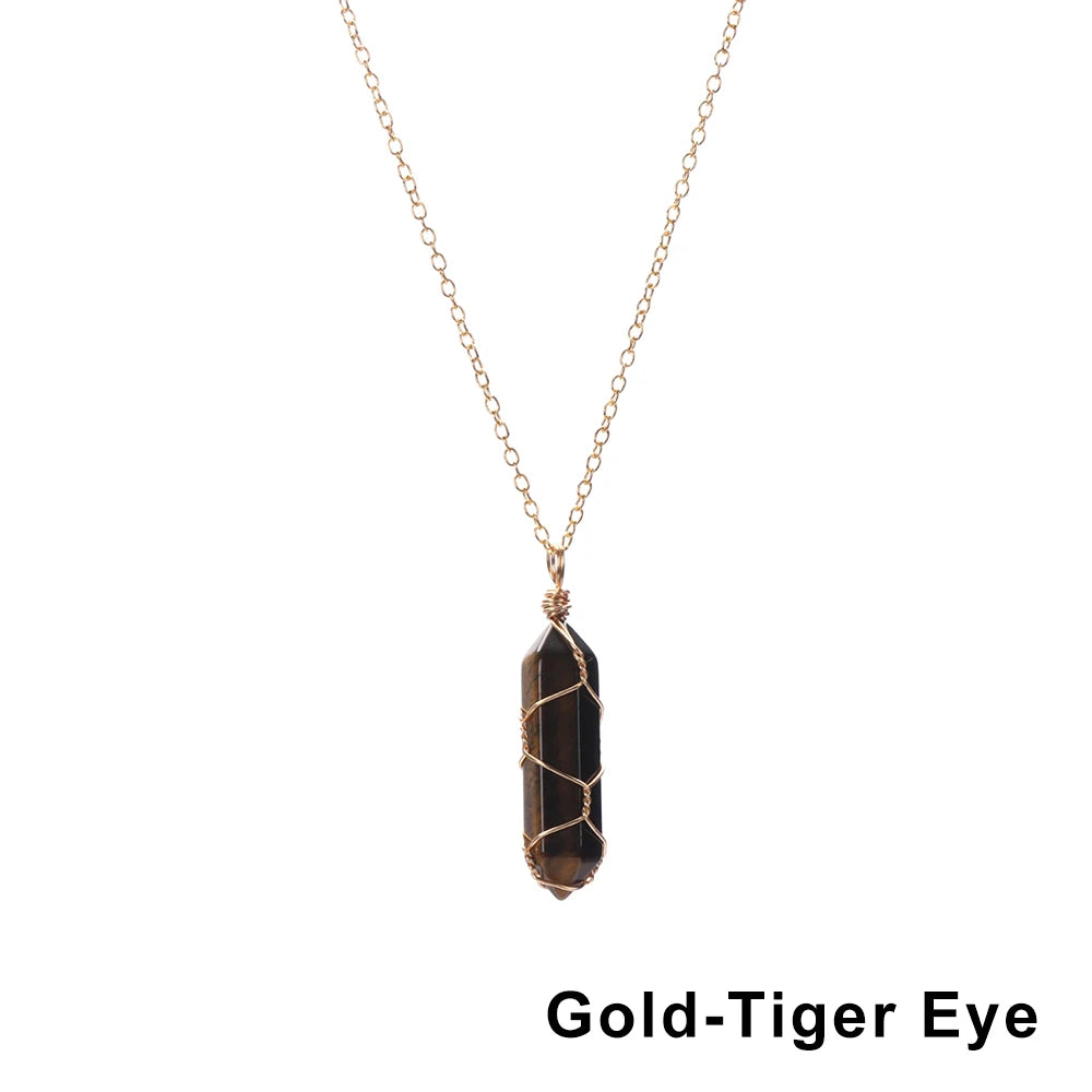 Ethereal Point Crystal Necklace