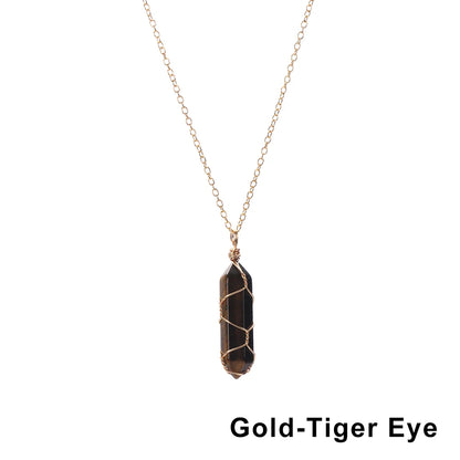 Ethereal Point Crystal Necklace