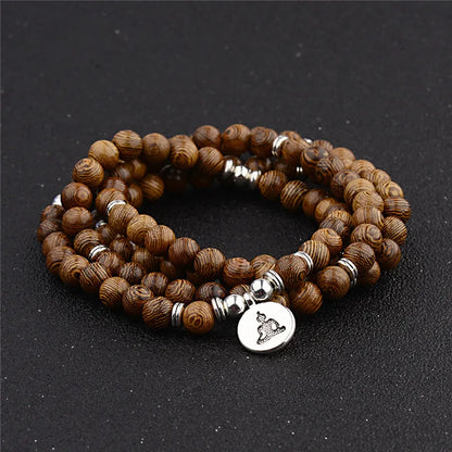 Multilayer Tibetan Buddhist Rosary Bracelet