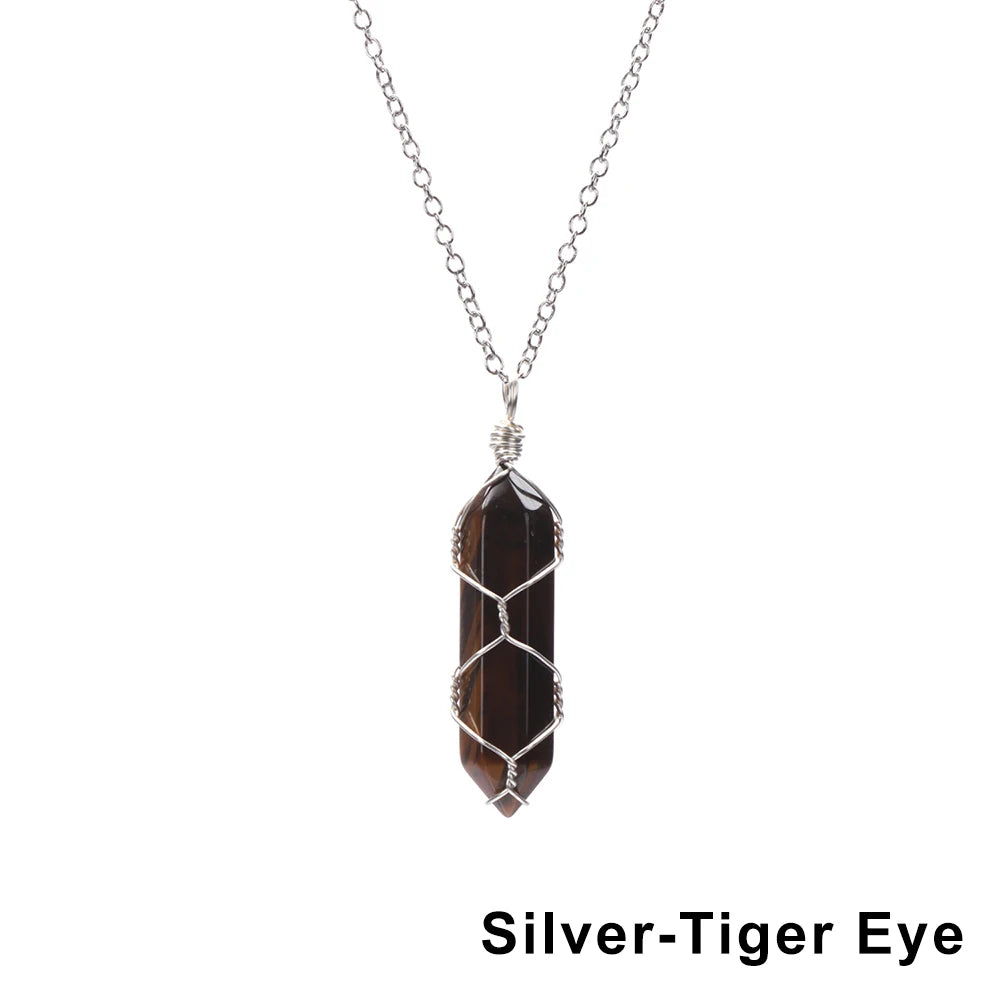 Ethereal Point Crystal Necklace