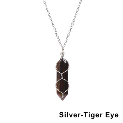 Ethereal Point Crystal Necklace