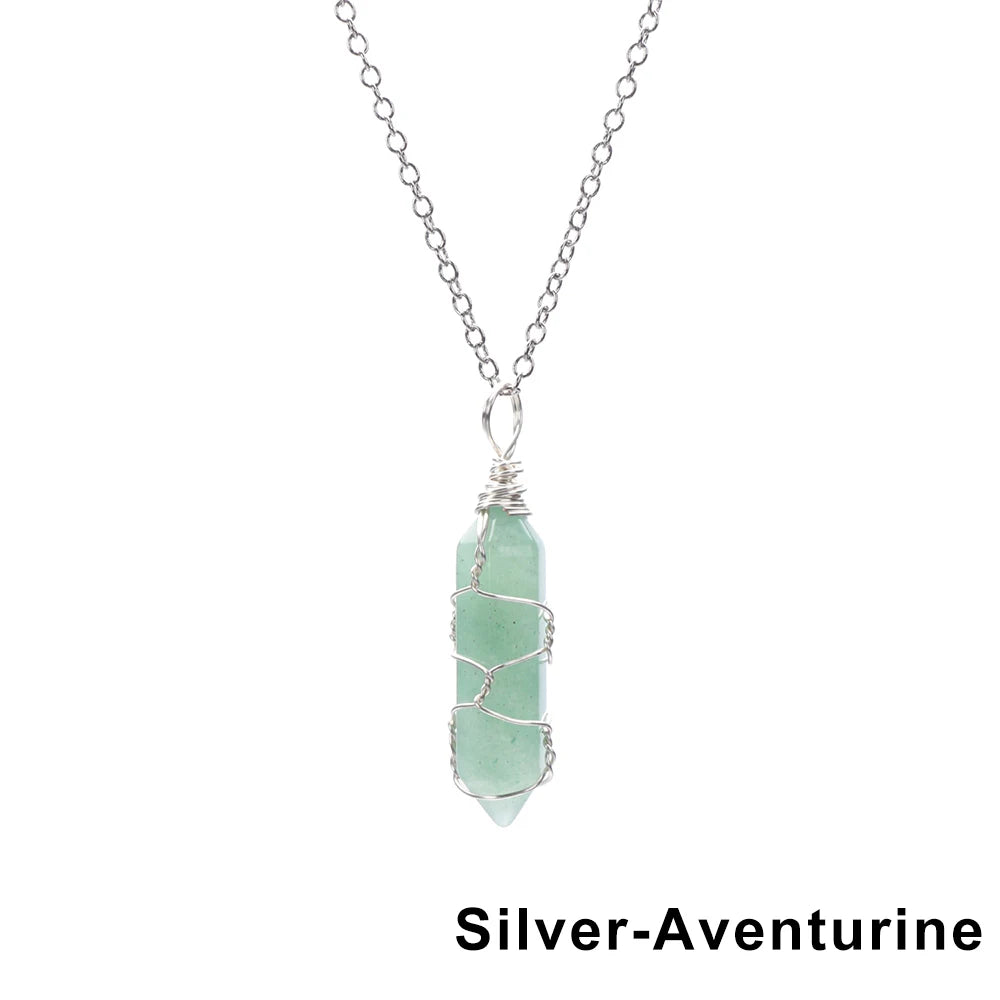 Ethereal Point Crystal Necklace