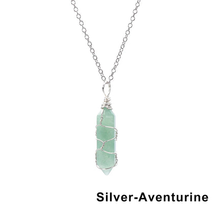Ethereal Point Crystal Necklace