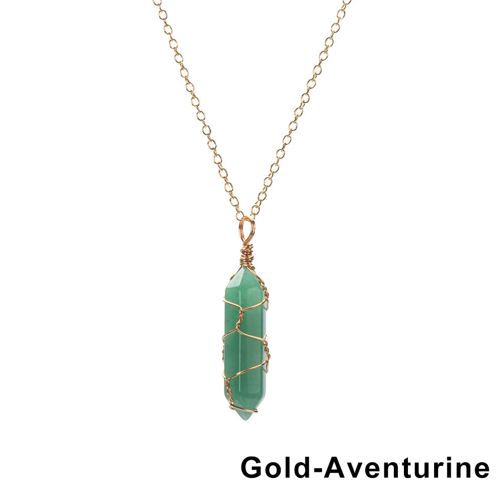 Ethereal Point Crystal Necklace