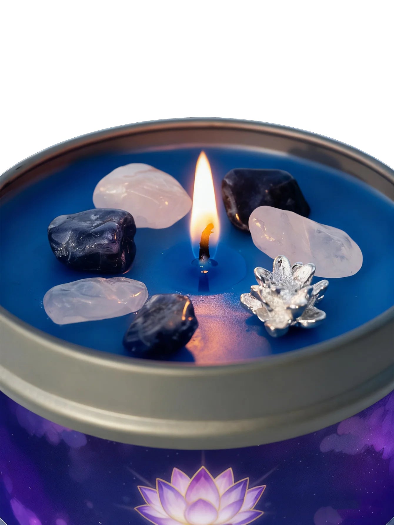 Divine Guidance Crystal Candle