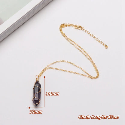 Ethereal Point Crystal Necklace