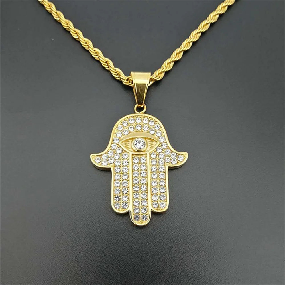 Hamsa Necklace