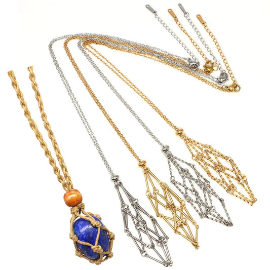 Crystal Cage Necklace