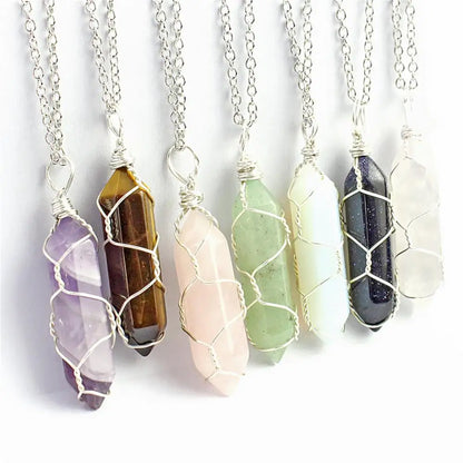 Ethereal Point Crystal Necklace