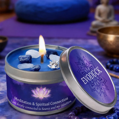 Divine Guidance Crystal Candle