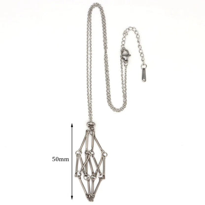 Crystal Cage Necklace