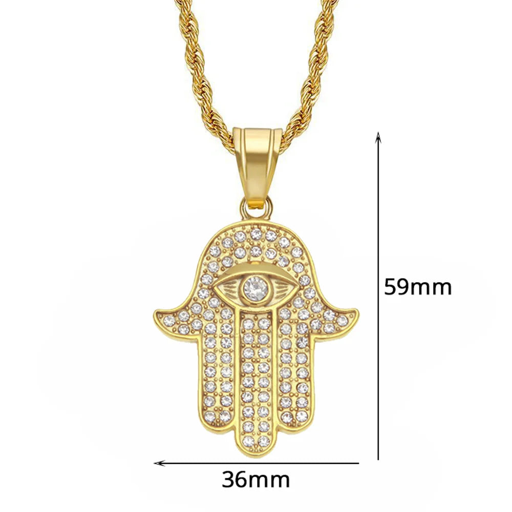 Hamsa Necklace