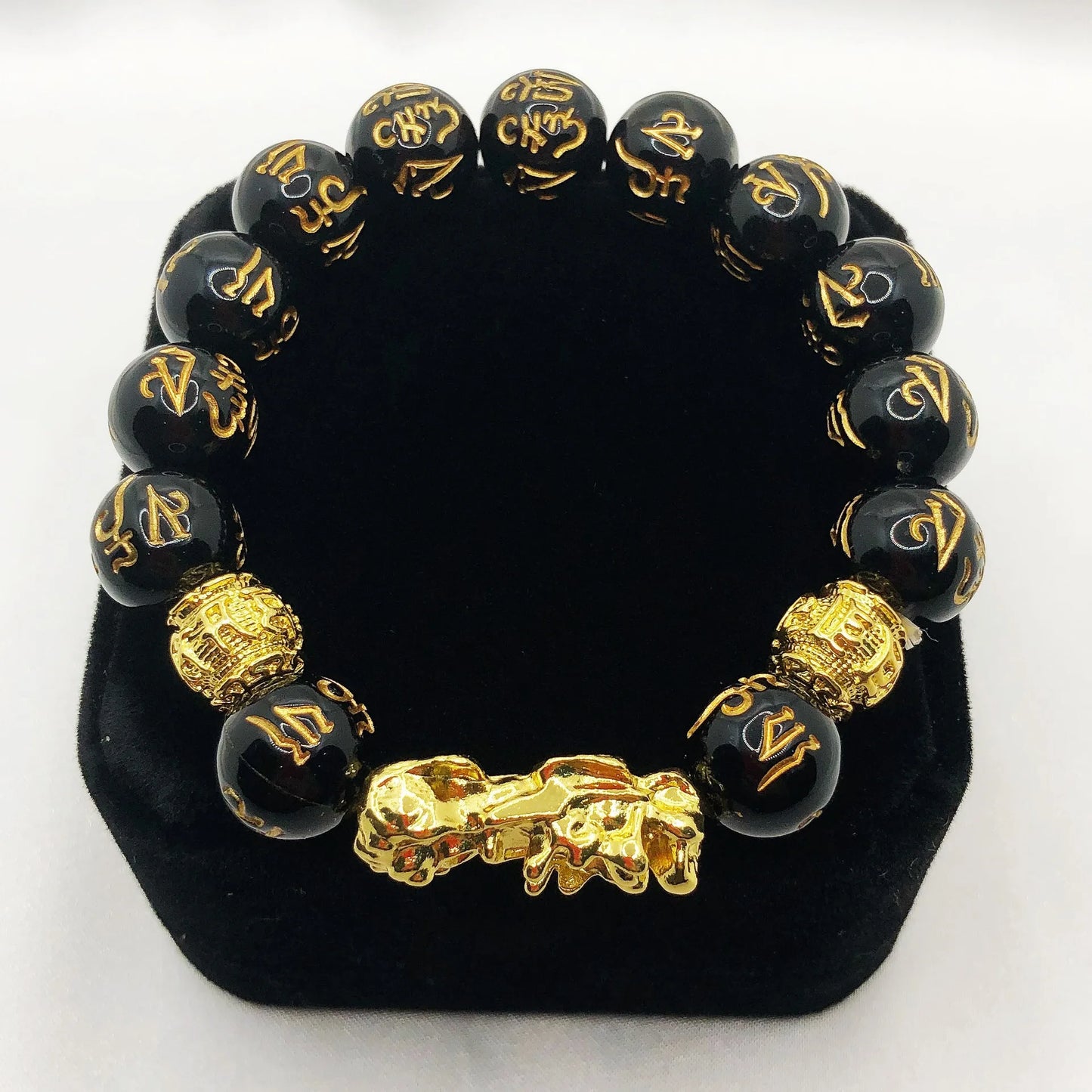 Obsidian Feng Shui Bracelet