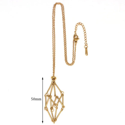 Crystal Cage Necklace