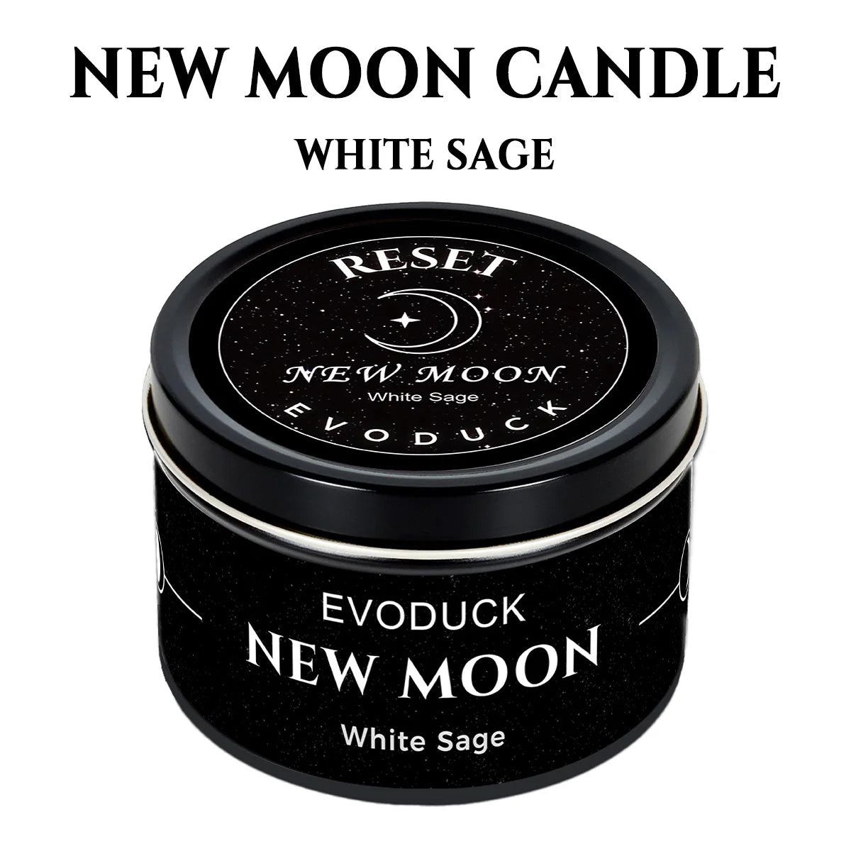New Moon White Sage Candle