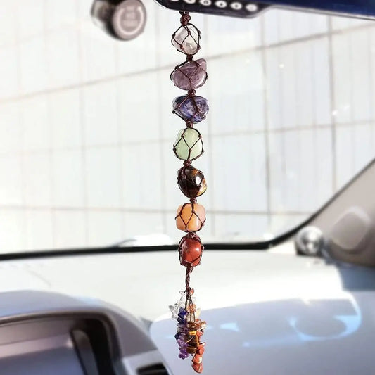 7 Chakra Car Charm