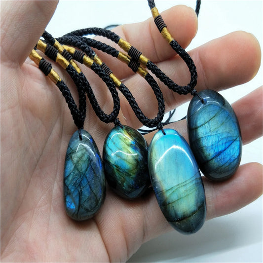 Mystic Moon Labradorite Necklace