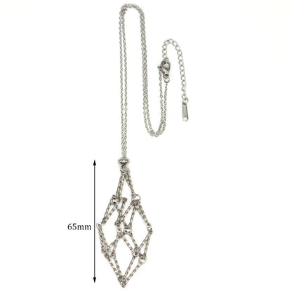 Crystal Cage Necklace
