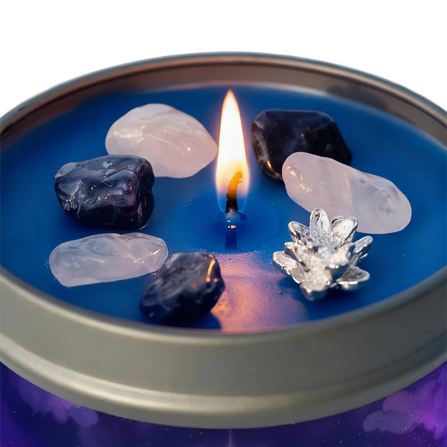 Divine Guidance Crystal Candle