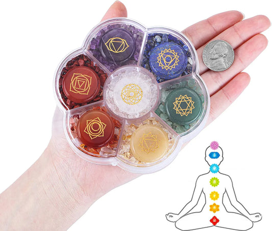 Reiki Chakra Crystal Set