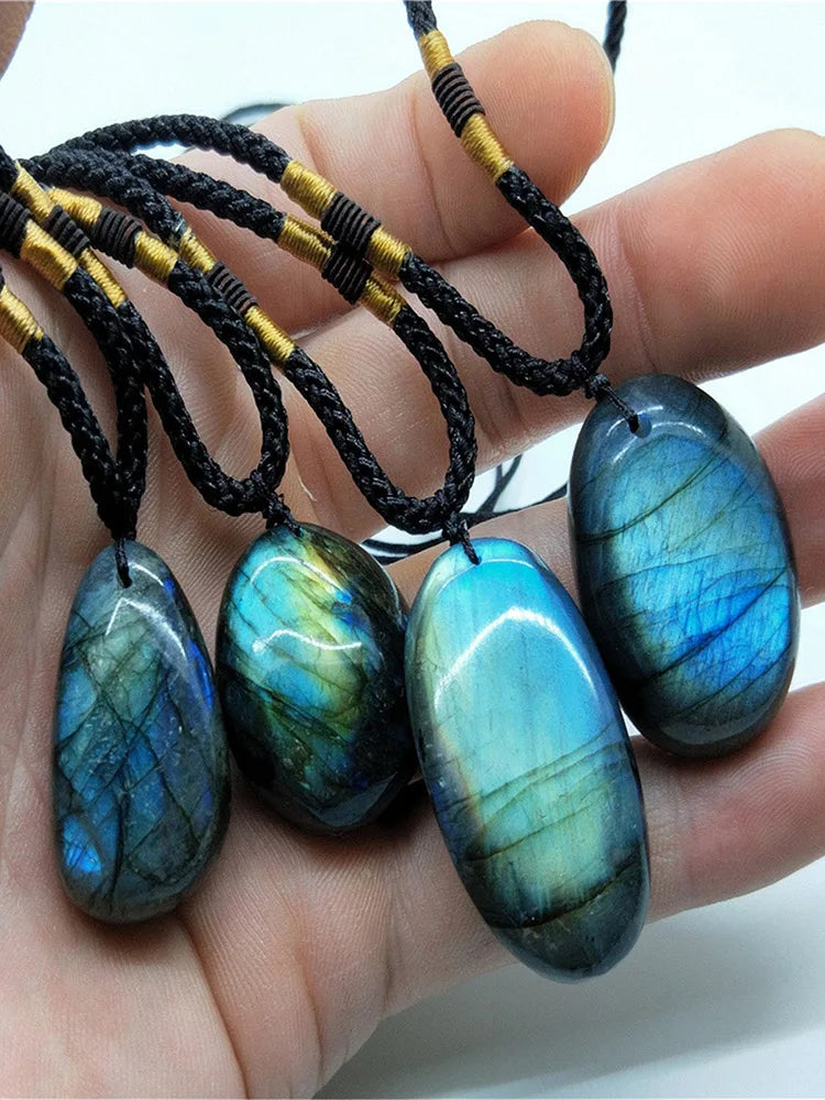 Mystic Moon Labradorite Necklace