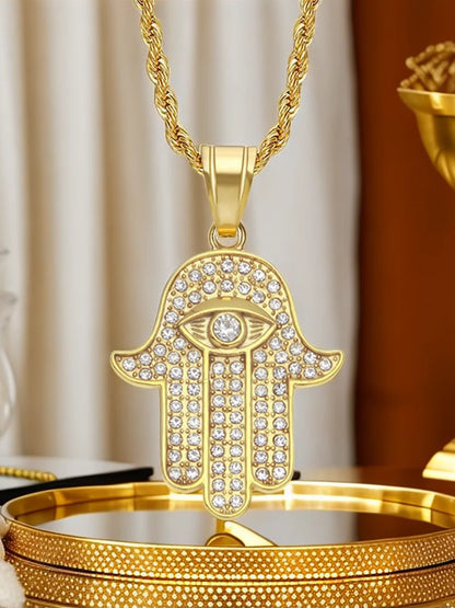 Hamsa Necklace