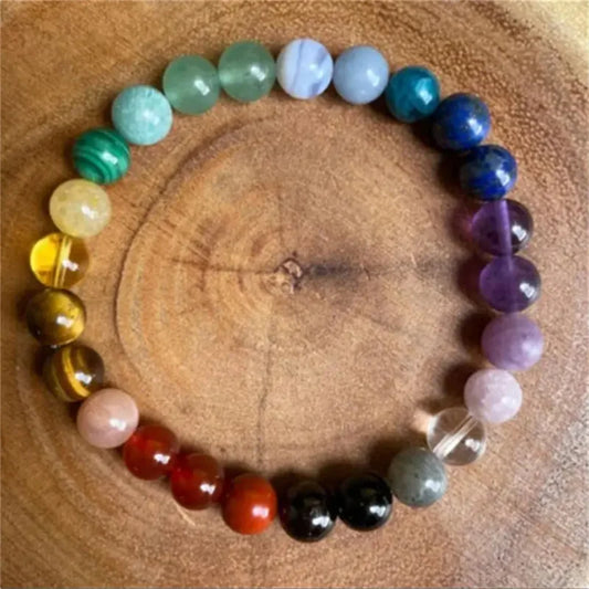 7 Chakra Beaded Bracelet