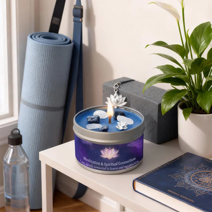 Divine Guidance Crystal Candle