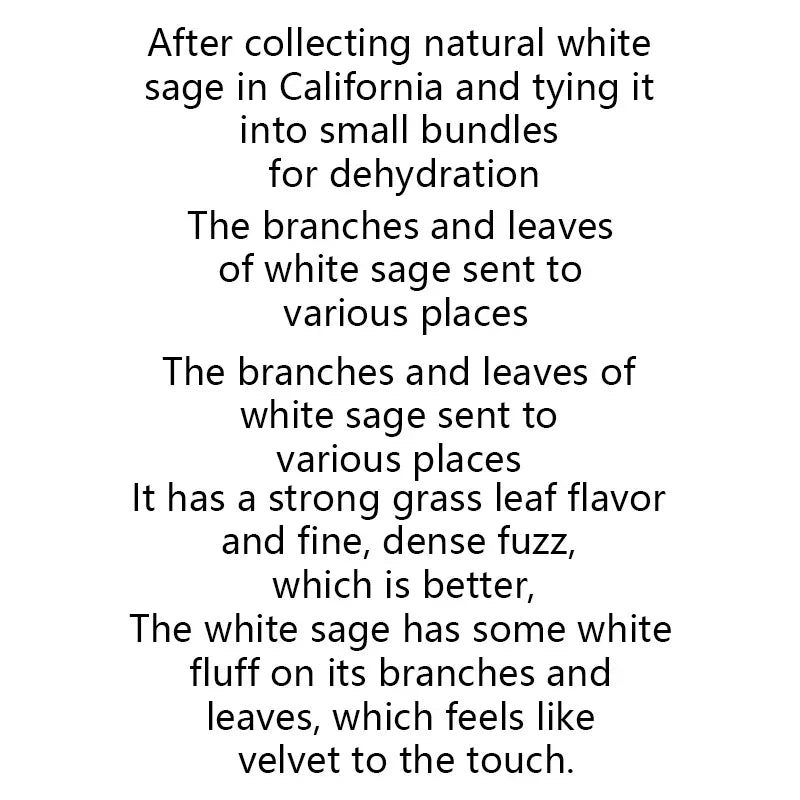 Sacred White & Dragon Sage