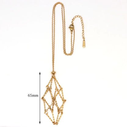 Crystal Cage Necklace