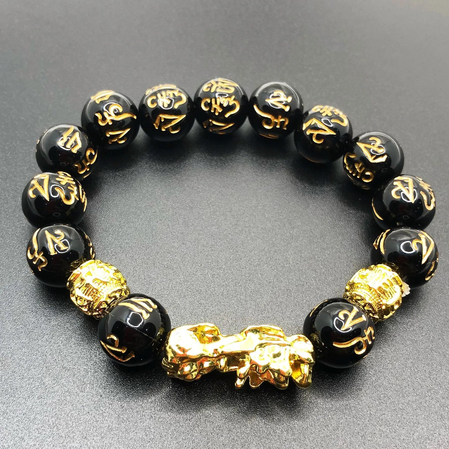 Obsidian Feng Shui Bracelet