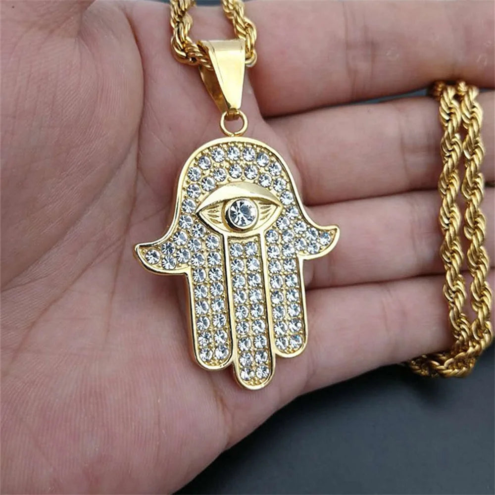 Hamsa Necklace