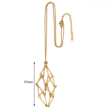 Crystal Cage Necklace