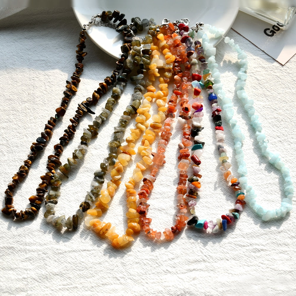 Chakra Crystal Necklace