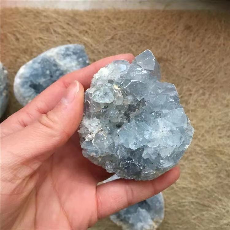 Natural Blue Celestite Crystal